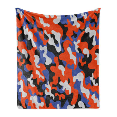 Ambesonne Fleece Throw Blanket