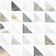 Gamma Natural Stone Triangle Wall and Floor Mosaic Tile (Set of 10)