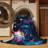 Machine Washable Space Gray Area Rug-902402366