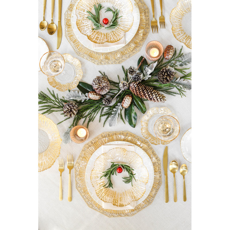 Rufolo Glass Appetizer Plate