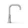 Purist® Widespread Faucet with Drain Assembly Low Lever Handles and Low Gooseneck Spout