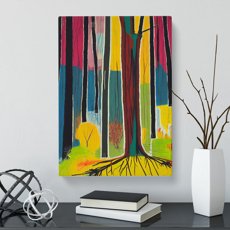 Arnoldina Spring Forest - Wrapped Canvas, 50cm H x 35cm W x 3cm D