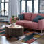 Tapis noir touffeté à motif géométrique Blackwell-620292291