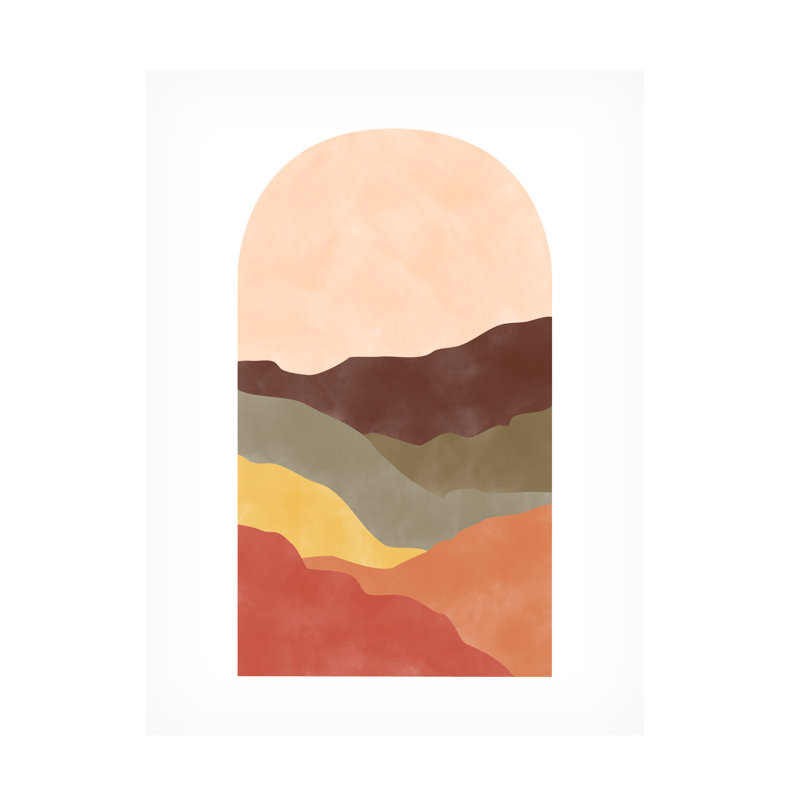 Art sur toile, bolologia Elena Ristova Aspectratiolandscape12, H 24 po x l 32 po