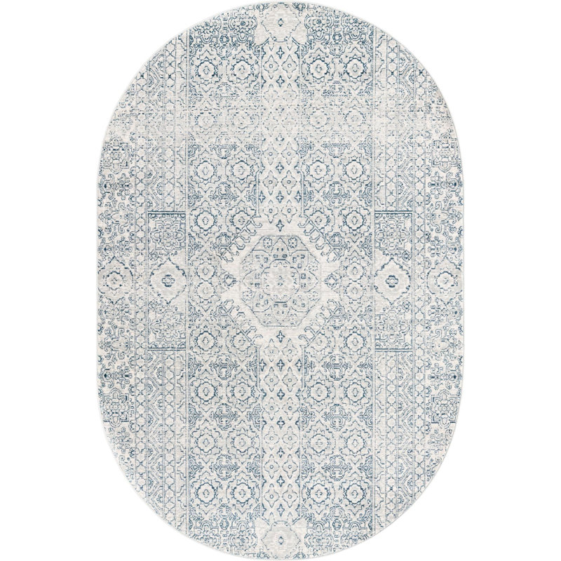 Tapis gris Alize, Ovale 5 pi 3 po x 8 pi