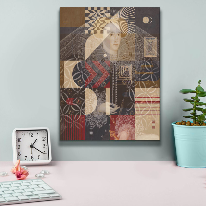 «Elizabeth I of England Ampleforth Abbey» par Irena Orlov, art mural sur toile, 40 po x 54 po, H 16 po x l 12 po x P 0,75 po