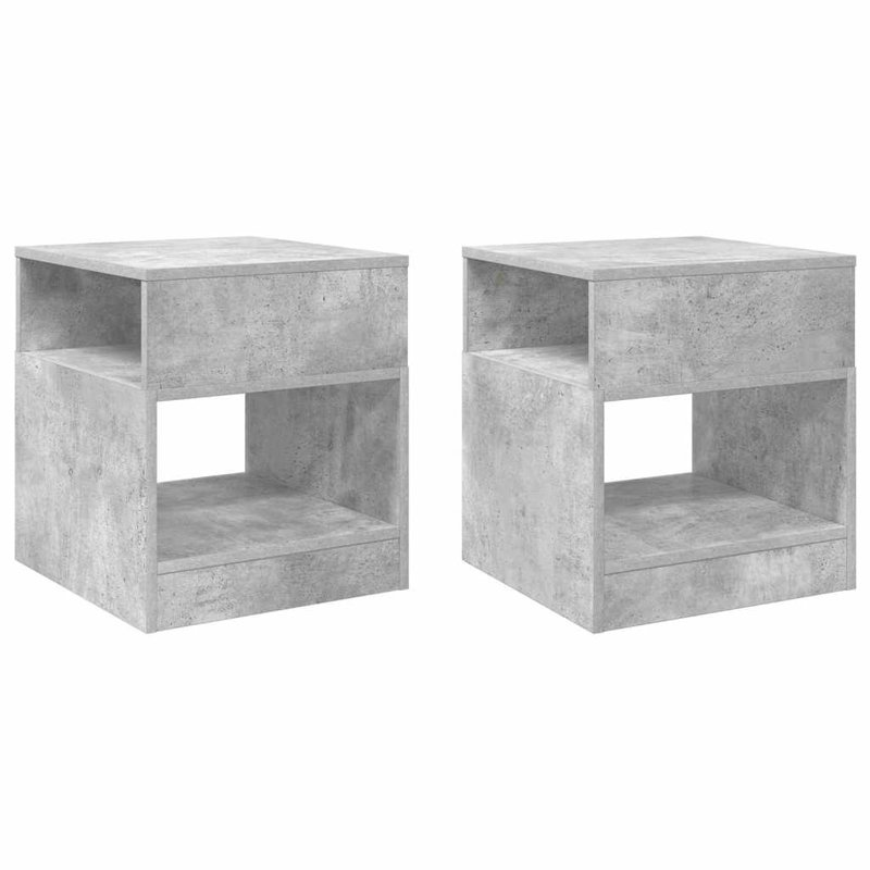 End Table, Concrete Grey