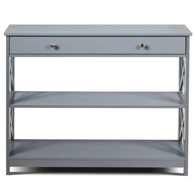 Desrochers Console Table Hallway Table Floor Shelf