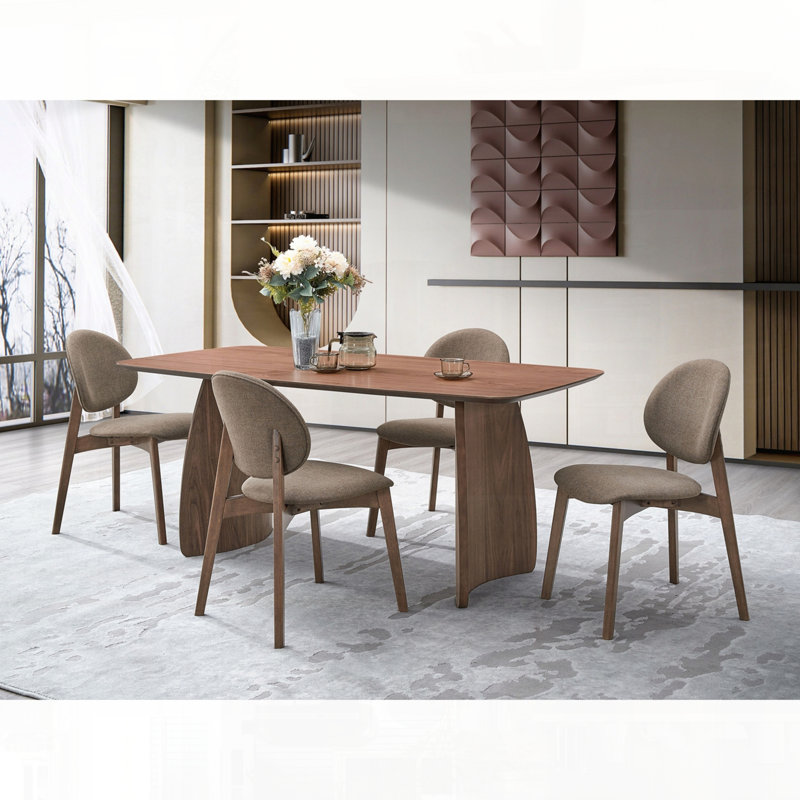 Five-Piece Dining Room Set with Sturdy Weight Capacity Support