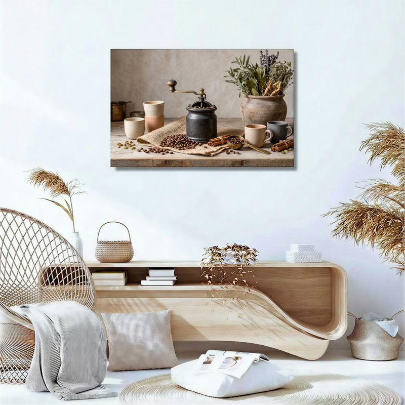 Ensemble de 1 tableau sur toile rustique, 24"H x 36"W, Toile tendue