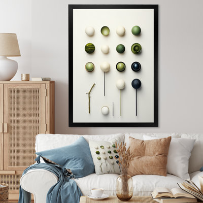 Gilderoy Minimalisme Golf Tees II - art mural grand golf