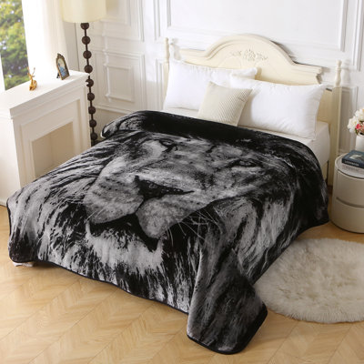 Thick Soft Bed Blanket, Fleece Blanket, 85" x 95", Heavyweight Warm Blanket