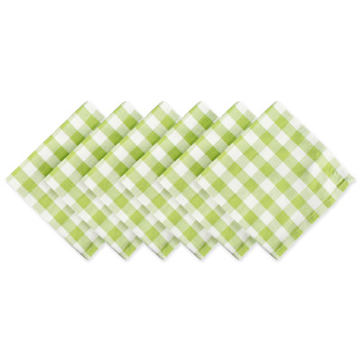 Silberman Cotton Plaid Square Napkin