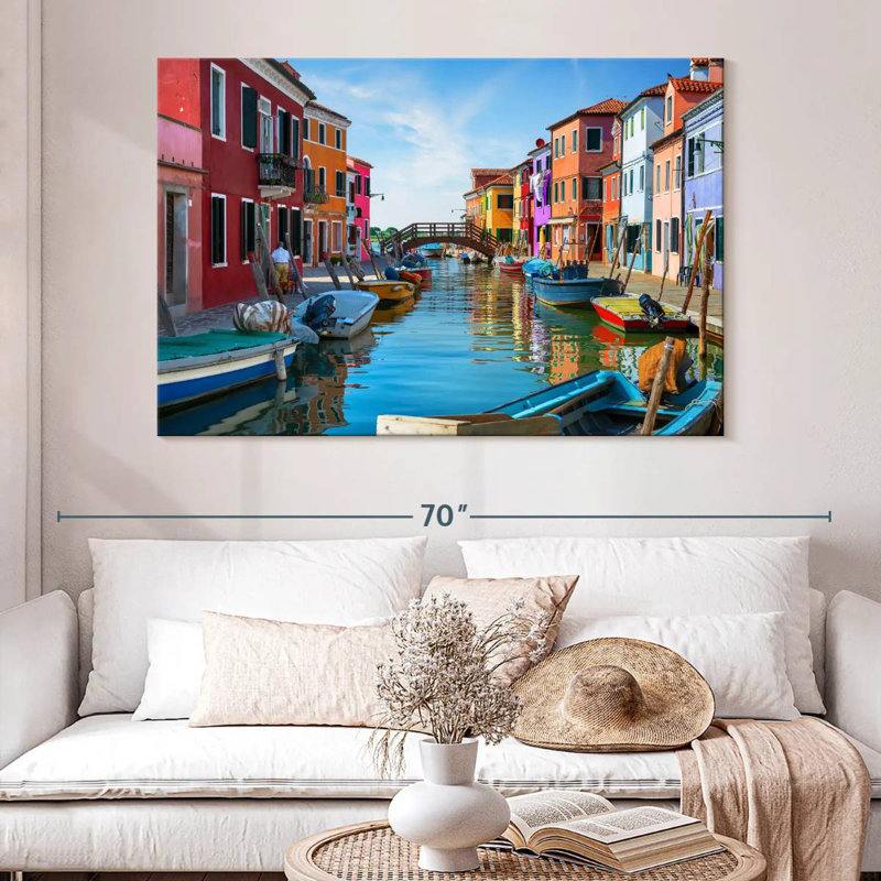 Quartier Ravi Burano, H 34 po x l 51 po
