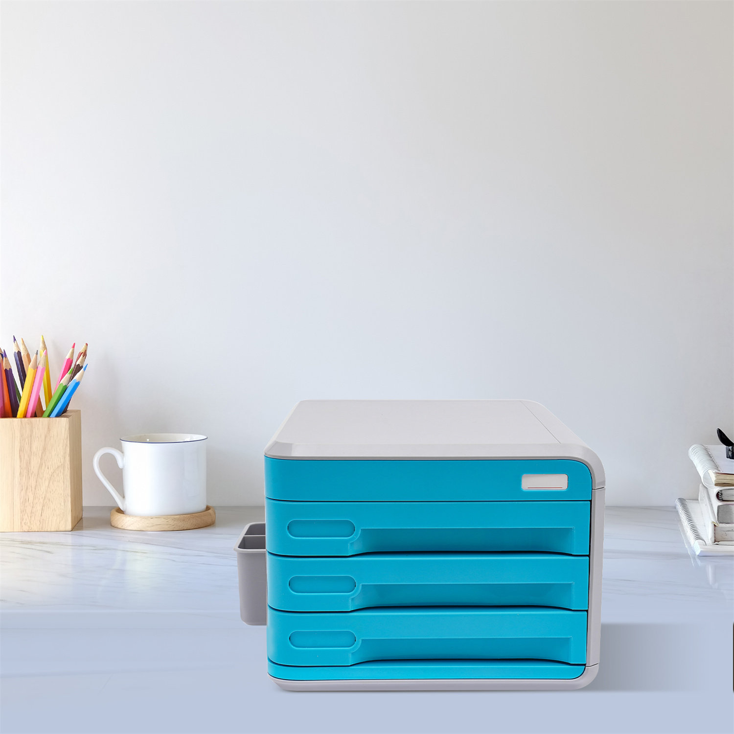Inbox Zero Desktop Lockable Storage Box | Wayfair