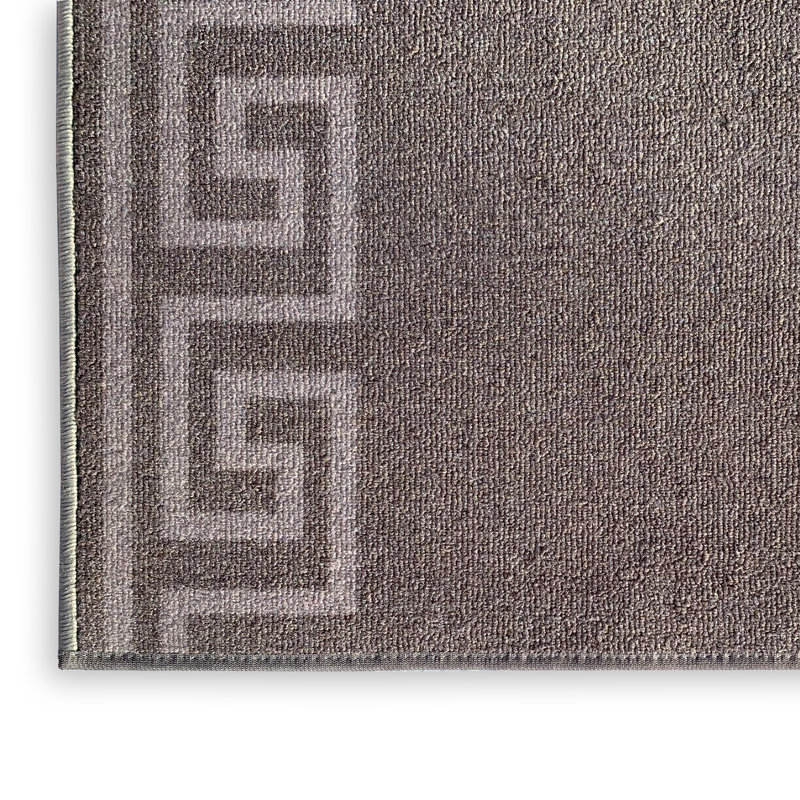 Tapis de couloir gris, Rectangle 2 pi 7 po x 5 pi