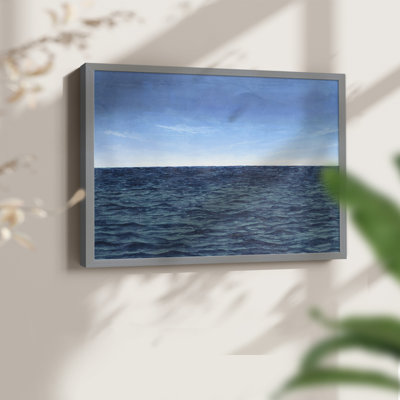 Open Water II -Framed Print - Restickable