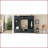 Hall Tree 4-in-1 Detachable with Storage Cabinets, Drawers &amp; 7 Hooks | Antique Blue | Particle Board+MDF-141969903