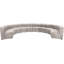 Canapé modulaire de coin symétrique en velours de 173 po de largeur Jedson-1186579374