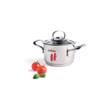 Jazz Cook Stainless Steel (18/10) Saucepan