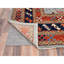 Tapis unique gris 12 pi x 12 pi Pierne