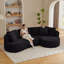 Canapé modulaire surdimensionné moderne en forme de L: design minimaliste, canapé-lit confortable-1981834158