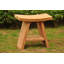 18"X12" Grade-A Teak Wood Asian Shower Spa Bench Stool Outdoor Patio Garden