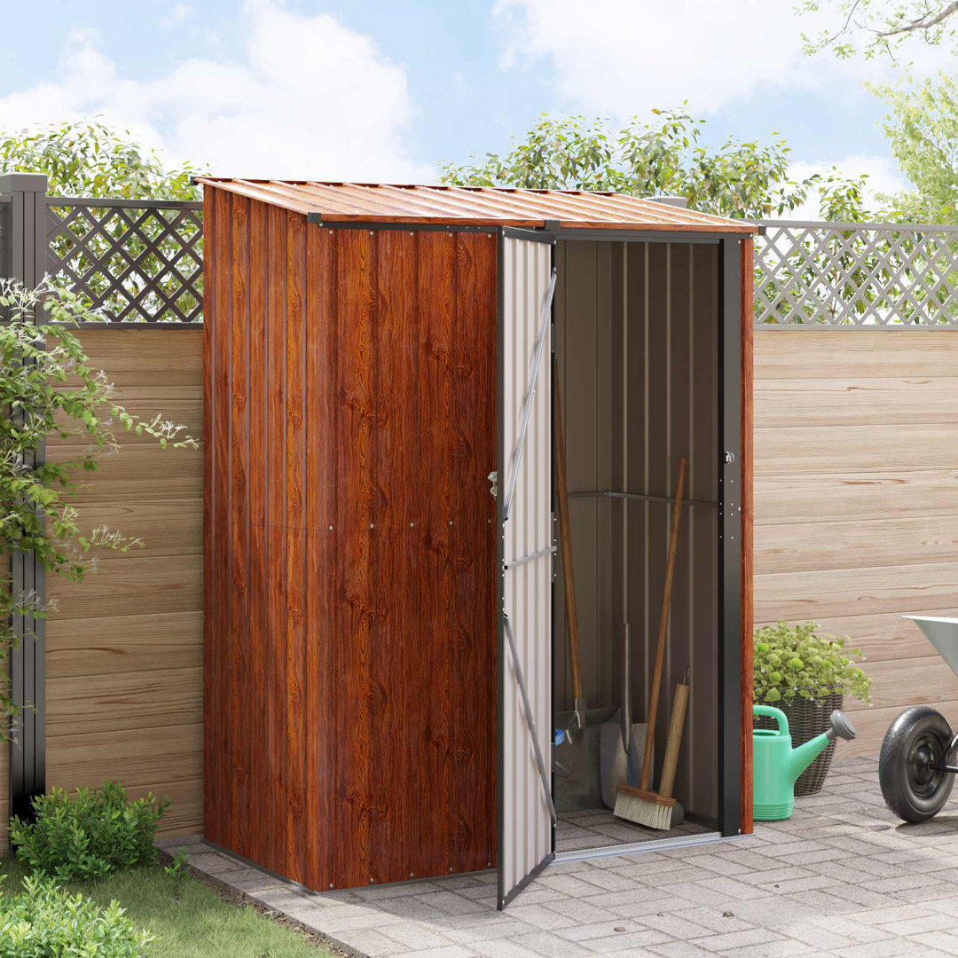 Vidaxl Garden Sheds Metal Outdoor Structures Storage Modern Weather Resistant
