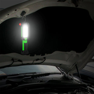 Lampe DEL sur pied 9,0 "à piles