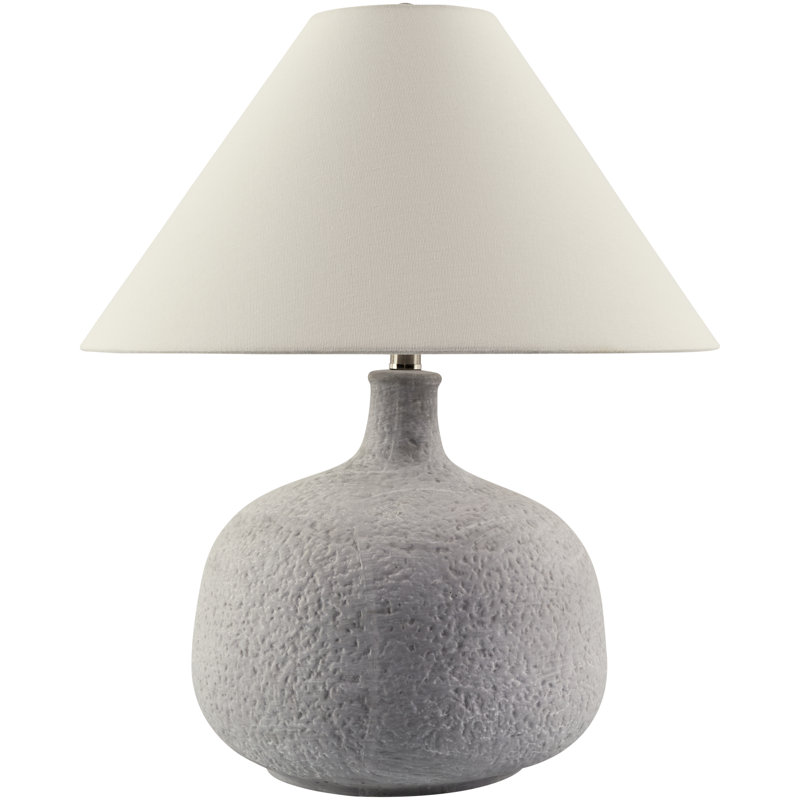 Viane Table Lamp, Gray