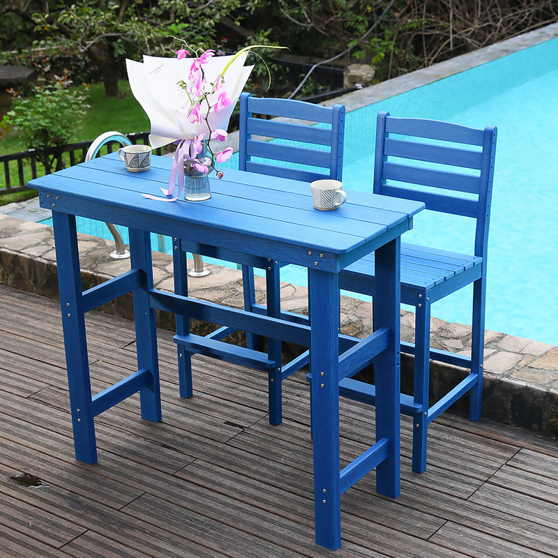 Table de bar en PEHD