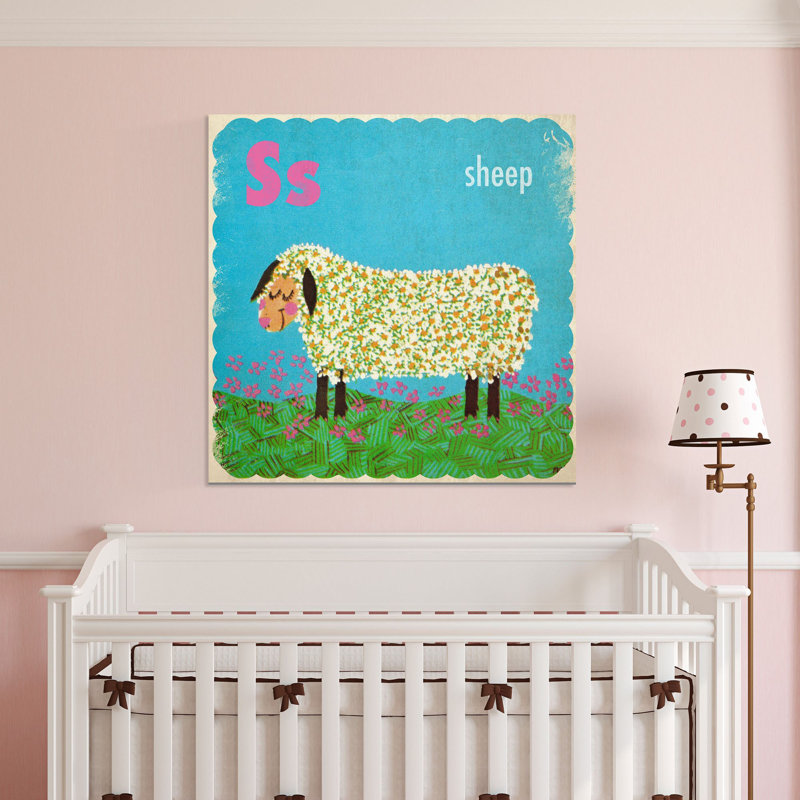 «Sheep», reproduction sur toile tendue, H 40 po x l 40 po x P 1,5 po