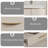 59.06"Luxury Cream-Style Solid Wood Vanity Set