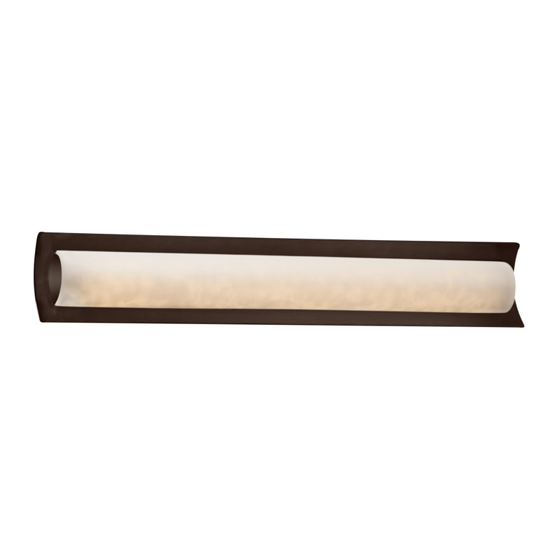 Brey Dimmable Bath Bar, Polished Chrome, 30" W