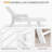 Outdoor Chaise Lounge Hdpe Reclining Chair-644212012