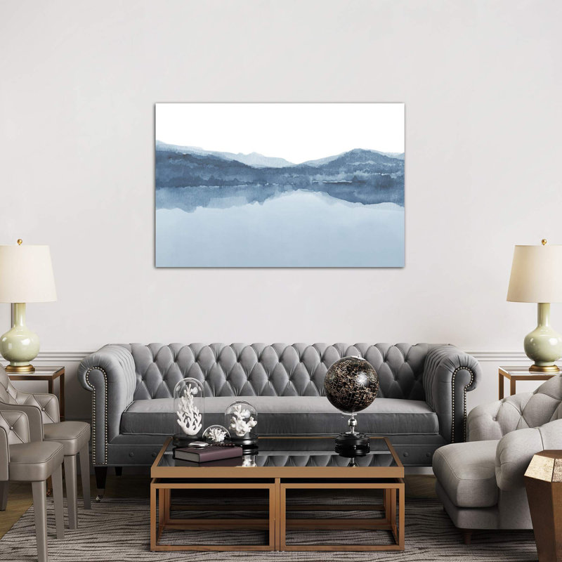 Watercolor Landscape III - Wrapped Canvas Painting, 66.04 cm H x 45.72 cm W x 1.91 cm D