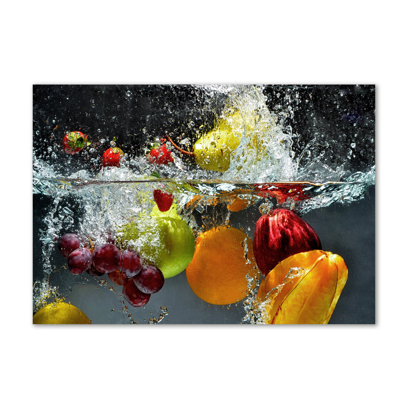 Fruits And Vegetables - No Frame Print on Canvas