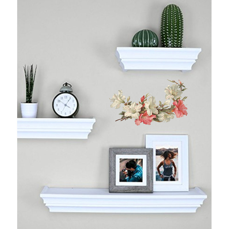 Plants & Flowers Wall Decal, 10" H x 14" W