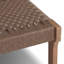 Tabouret d'appoint en bois massif