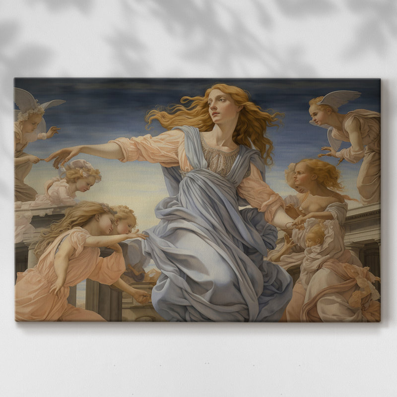 Angels From Above-Lxxx - Galas enveloppés de galerie, 24 x 36