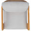 Chaise de patio pivotante en teck Nina