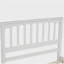 Lit plateforme simple en bois, lit plateforme blanc (moins deux pieds de support centraux)