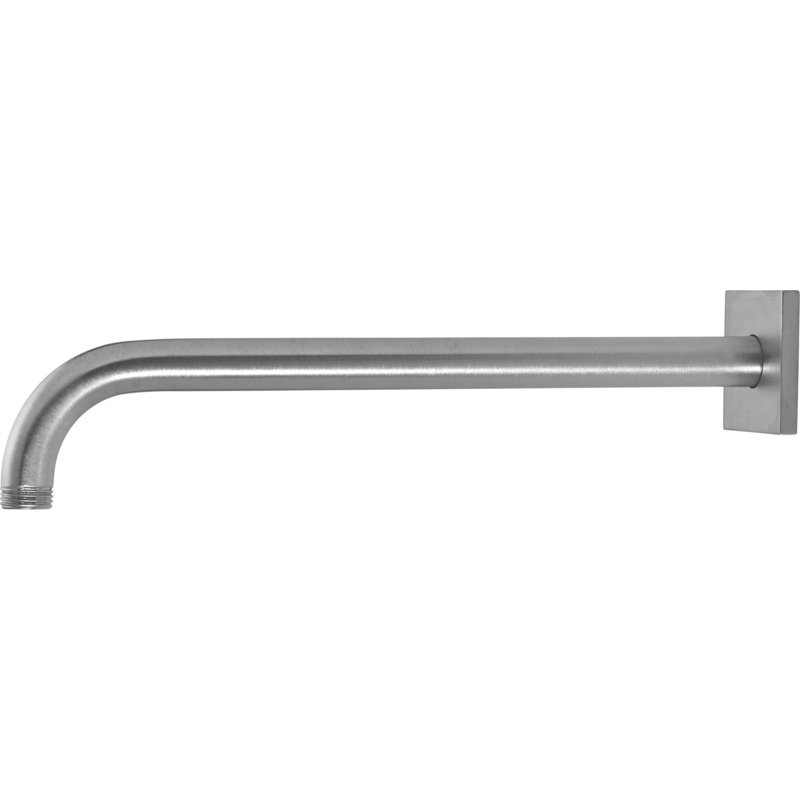 Morro Bay Shower Arm, Antique Brass Flat