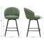 Tabouret de comptoir pivotant 26 po Yandier-243953195