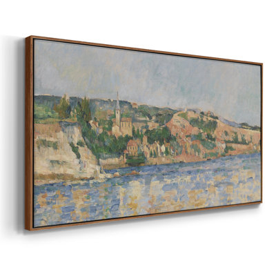 Série paysage - CCLxxxi - Toile tendue avec châssis encadré - Prêt à être accroché
