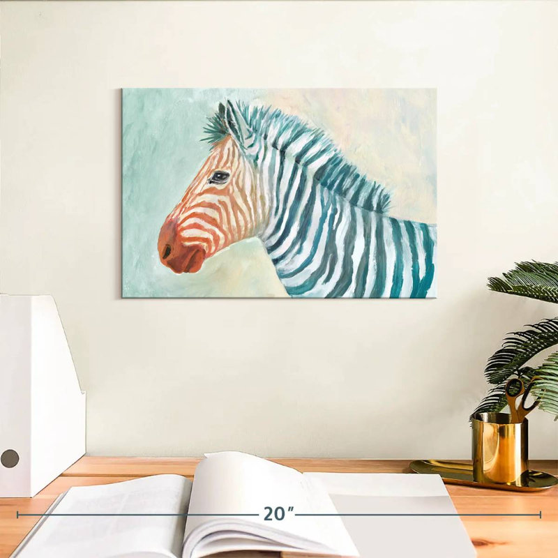 Zebra's Secret, 8" H x 12" W