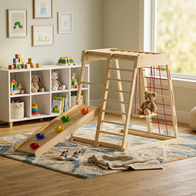 Centre de jeu intérieur pour la salle de sport de la jungle, aire de jeu pour tout-petit