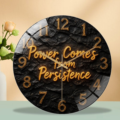 Horloge murale Motivation
