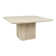 Vander 60" Square Reclaimed Oak Wood Dining Table