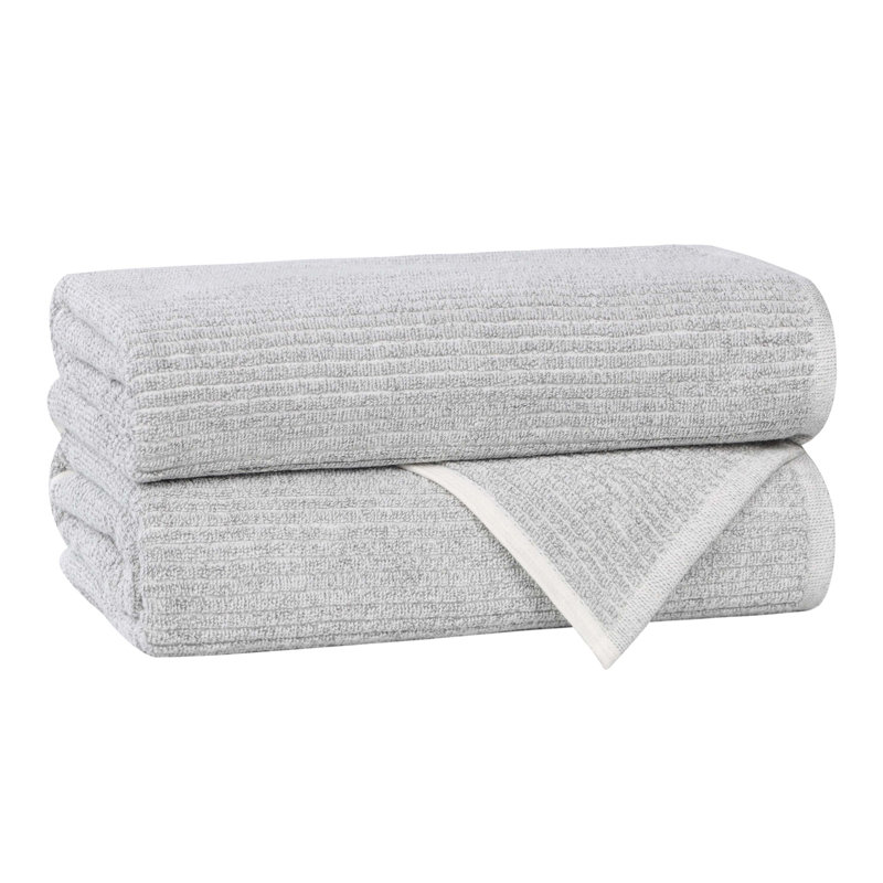 Serviettes de bain Destin, Platine